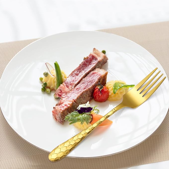 12SLF-30pc/Steak Knives-Gold