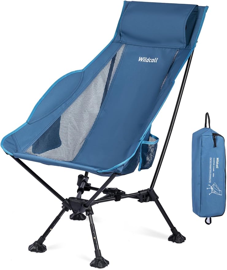 1 X Blue High Back