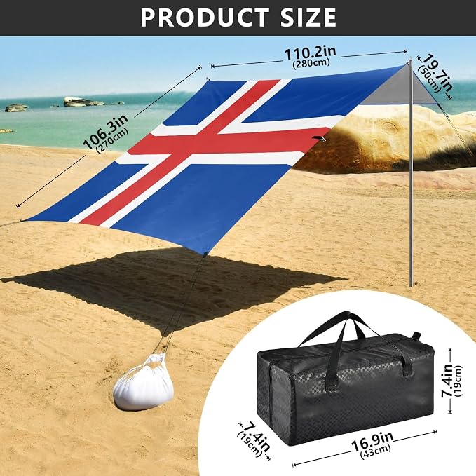 National Flag of Iceland