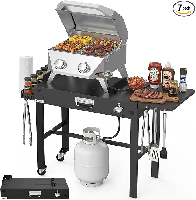 Dual-Fuel 1/20lb + Foldable Cart