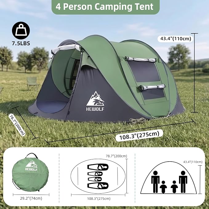 Green-4 Person