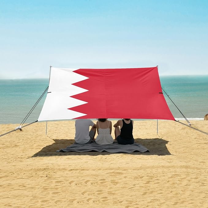 National Flag of Bahrain