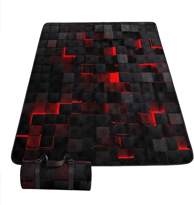 Black Red Square