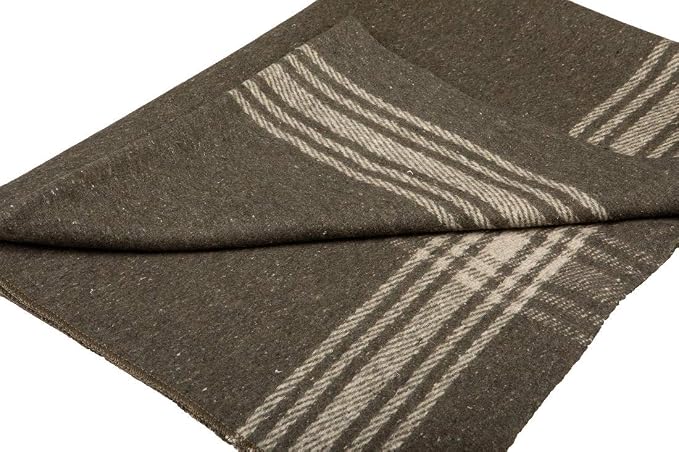 French Olive With a Light Tan Stripe