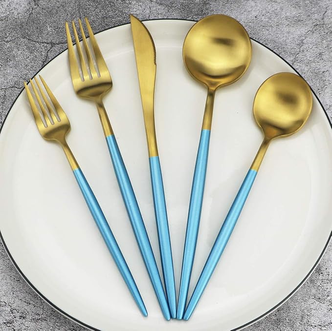Blue Handle Gold