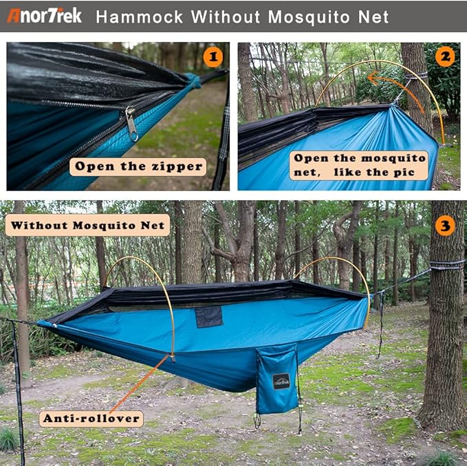 Blue With Rain Fly Tarp