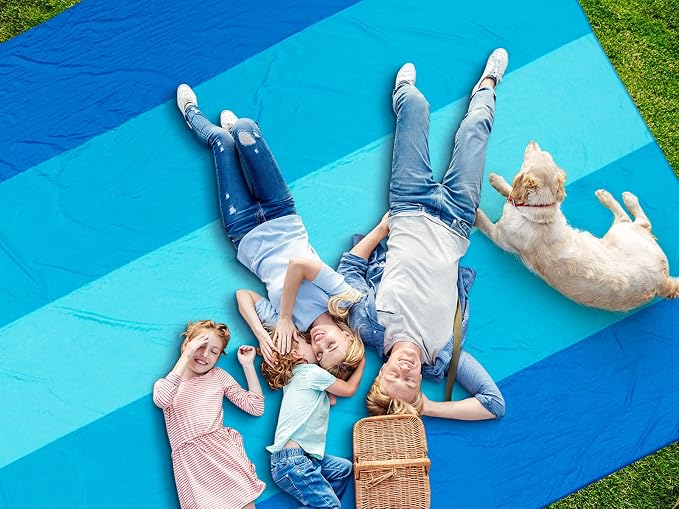 5 Blue Striped