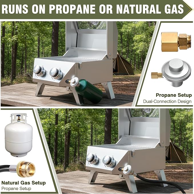 Dual-Fuel 1/20lb - Grill Only