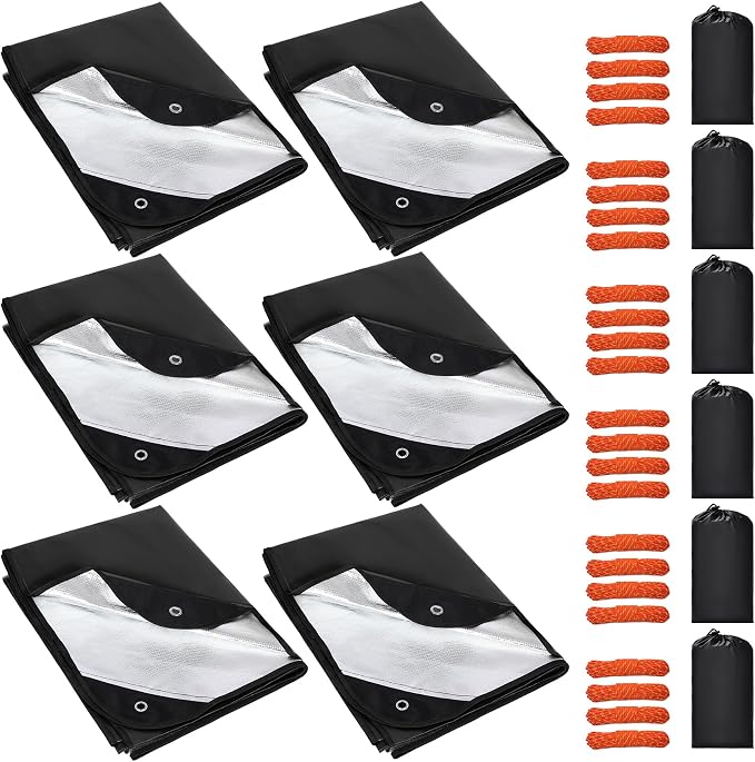 Black 83''x59'',6 Packs