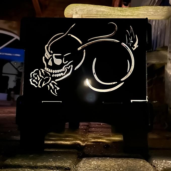 Skull and Rose