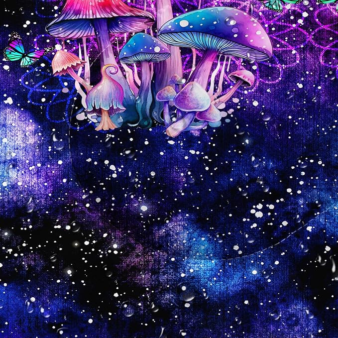 Starry Purple Mushroom