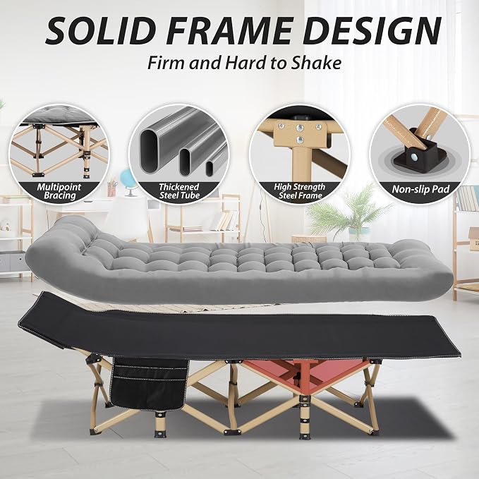 Black Cot/Grey Pad
