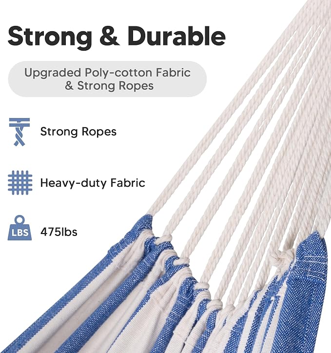 Blue & White Stripes