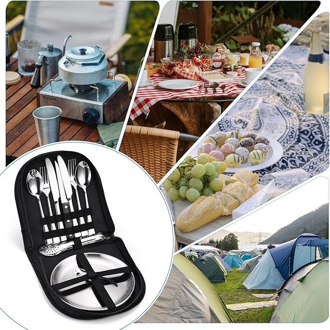 Camping Silverware Set-13set
