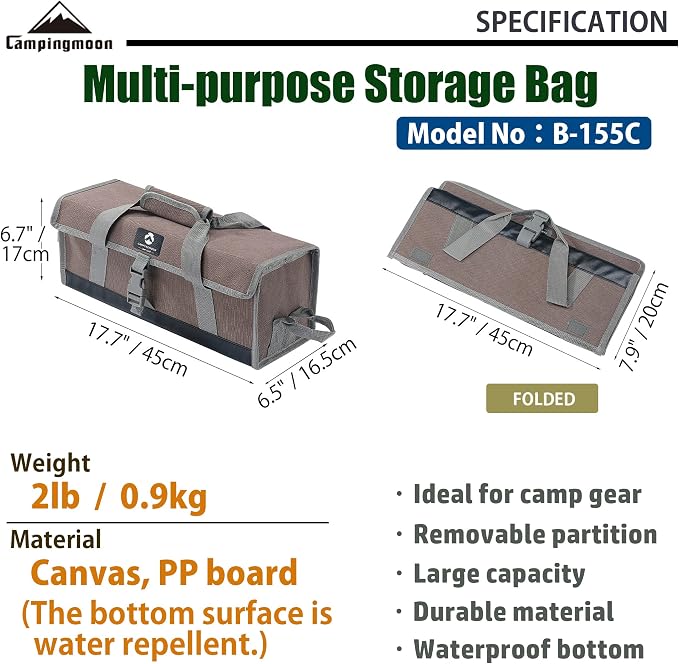 Canvas, M size(17.7-inch length, B-155C)