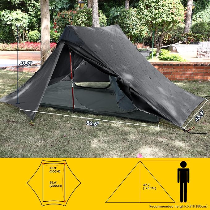 2-person, dark grey