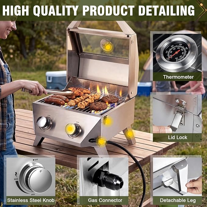 Standard 1lb Tank - Grill Only