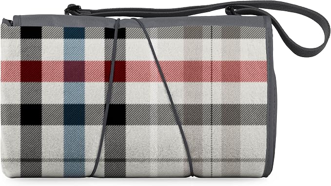 Carnaby Street Collection - Gray With Blue & Red Accents