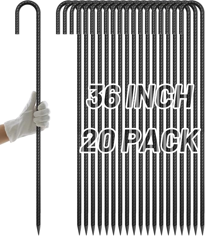 Black J-36 Inch-Φ1/2\