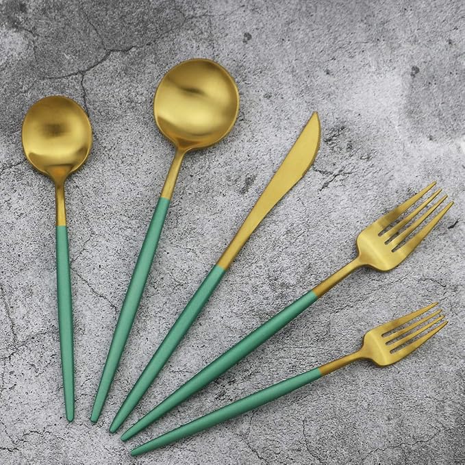 Green Handle Gold