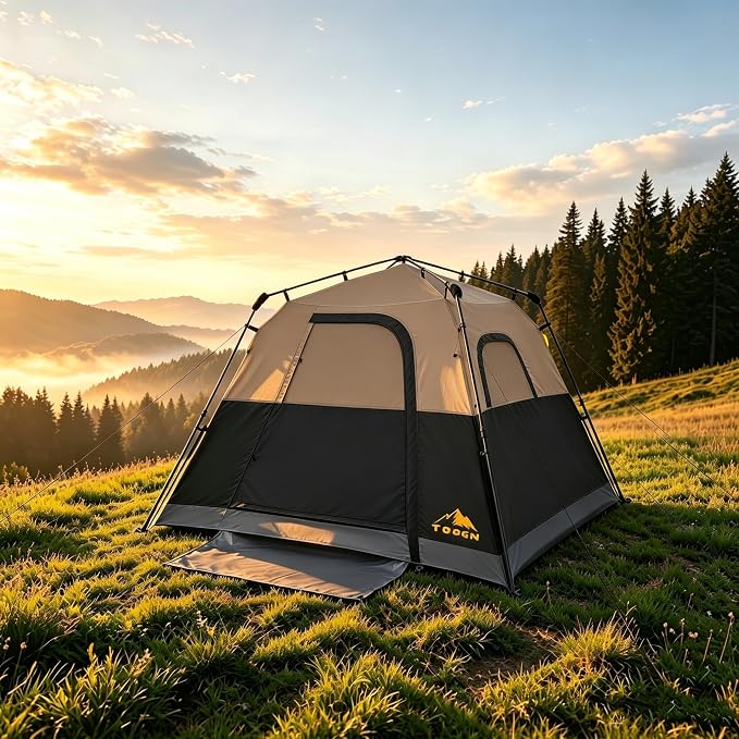 4 Person Black/2-Layer