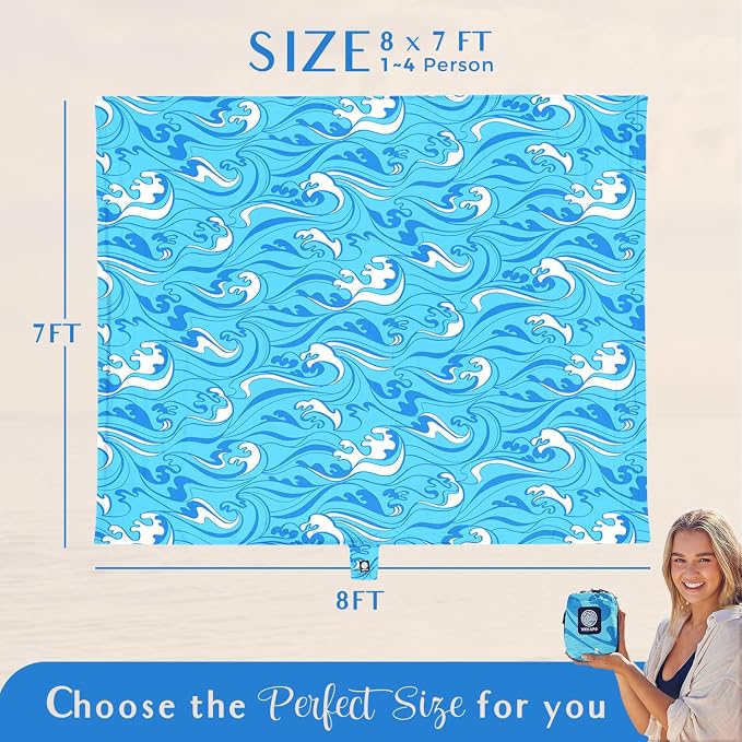Blue Ocean Waves