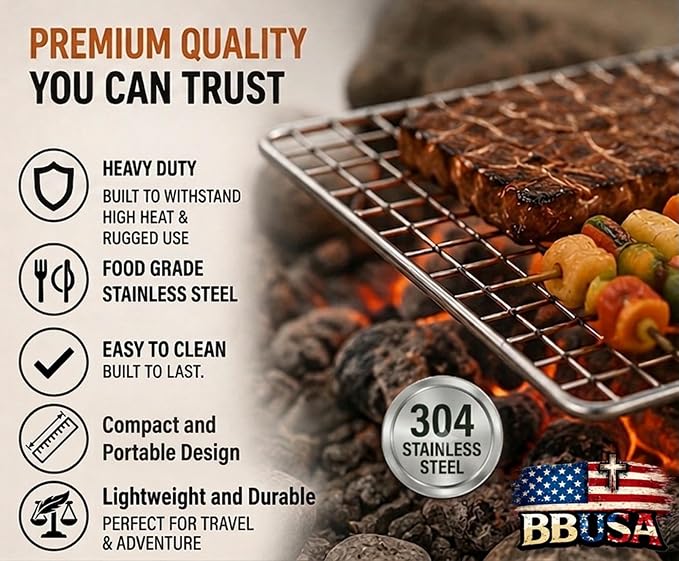 Folding Grill & Bag