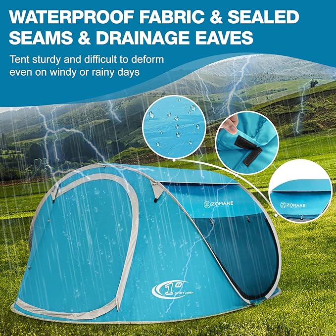 Lake Blue 3-4 Person