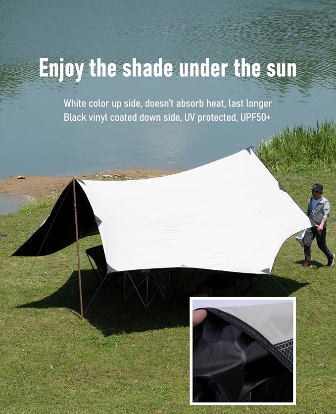 Tarp 18' × 17'9\