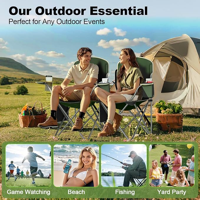 2 Pack, Olive Green