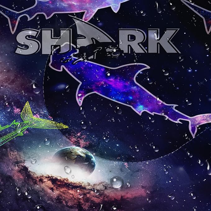 Starry Sky Shark Purple