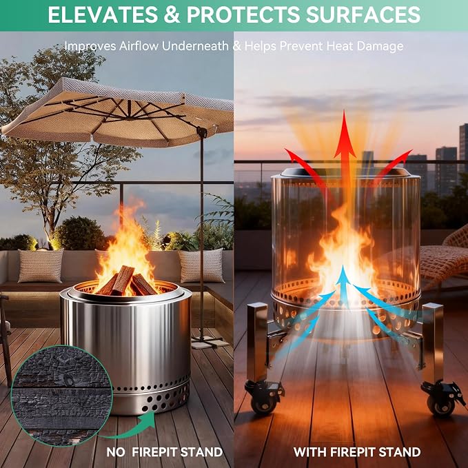 Fire Pit Stand