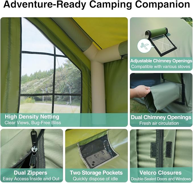 Field Green-Dual-layer Doors