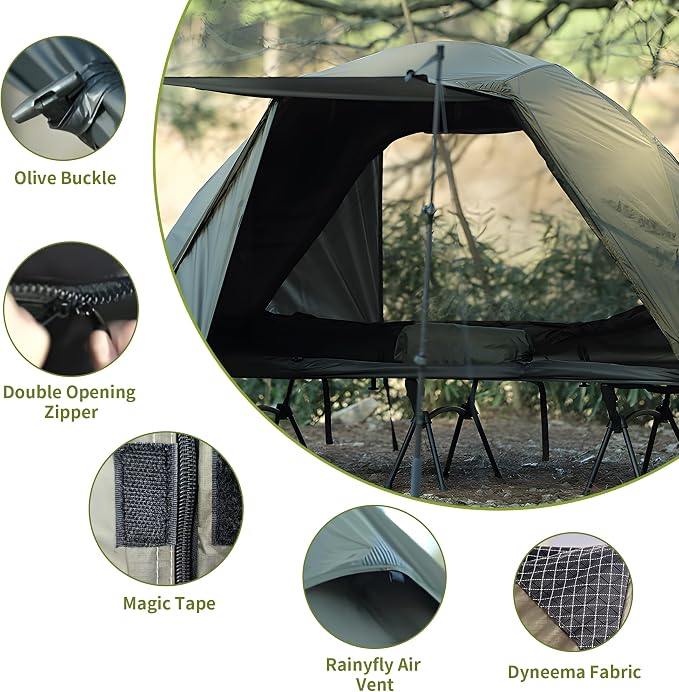 Camping Rainfly Green