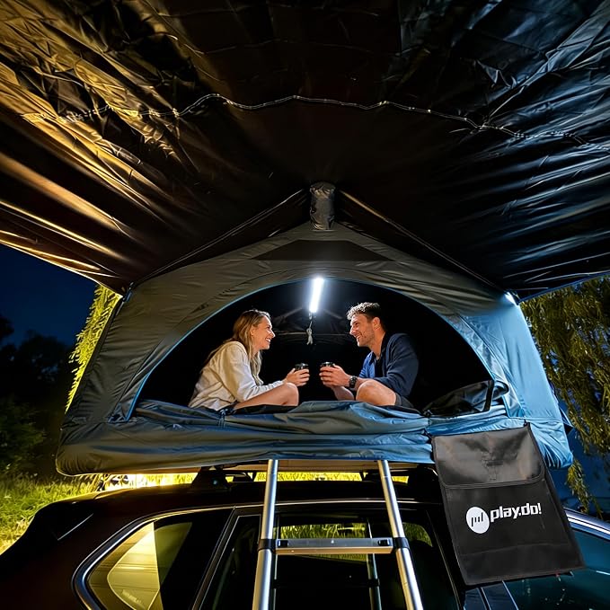 roof tent with awning