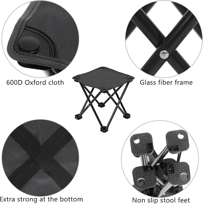 13.0”x13.0” Large Black -1