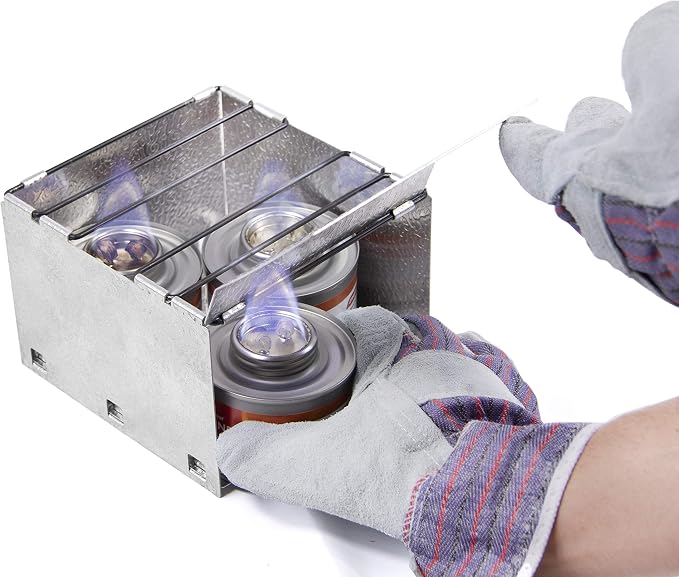 4x Fuel Cans with Stove Set
