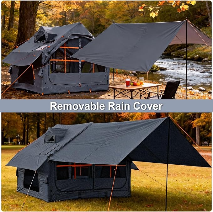 4-6 Person+Canopy+Skylight/Gray