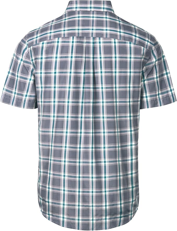 Grey Green Plaid