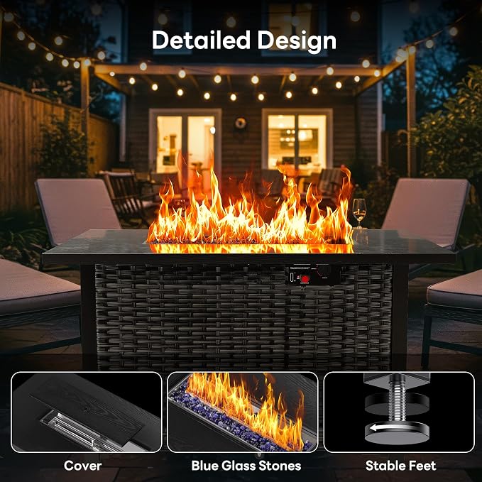 Black（43” Rattan）