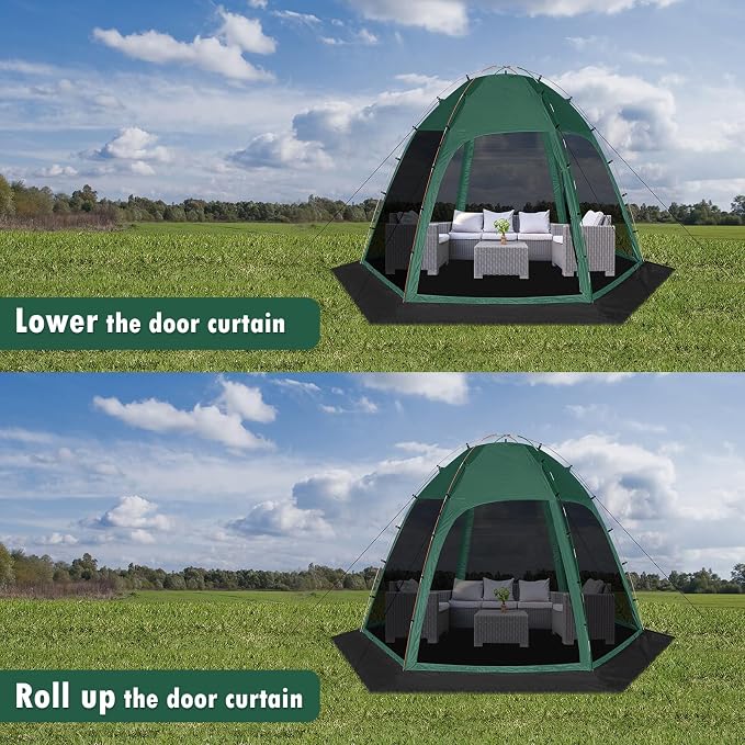 Green Six-Sided