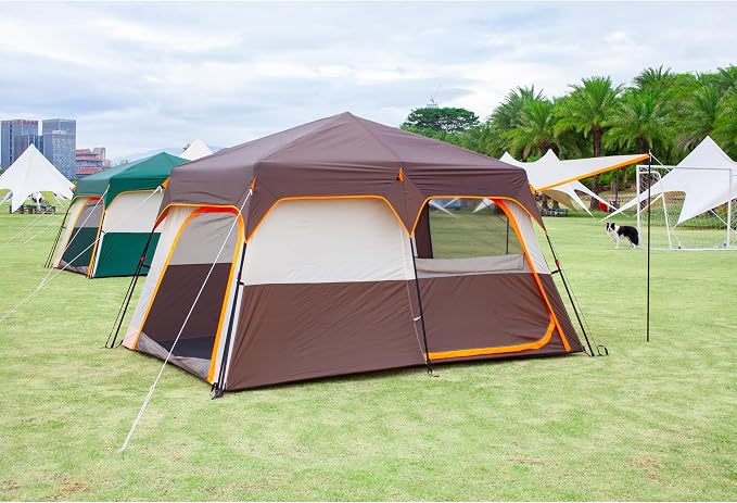 Brown-6 Person-Instant