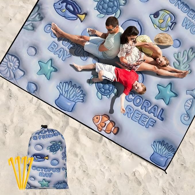 3d - Ocean Light Blue