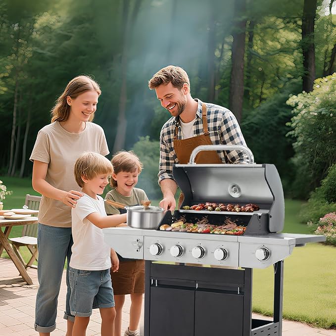 4-Burner, 46500 BTU
