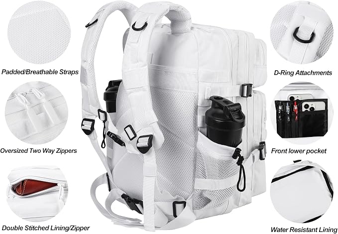2.1 White(white Zipper)