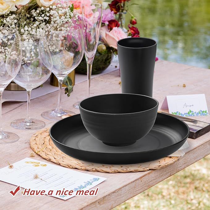 18 Piece-Black