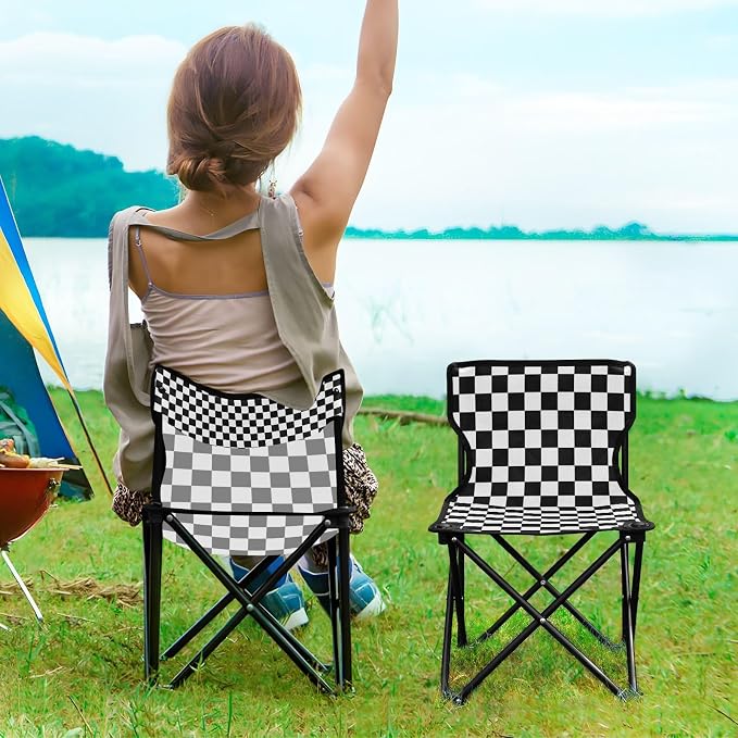 Checkered Black and White