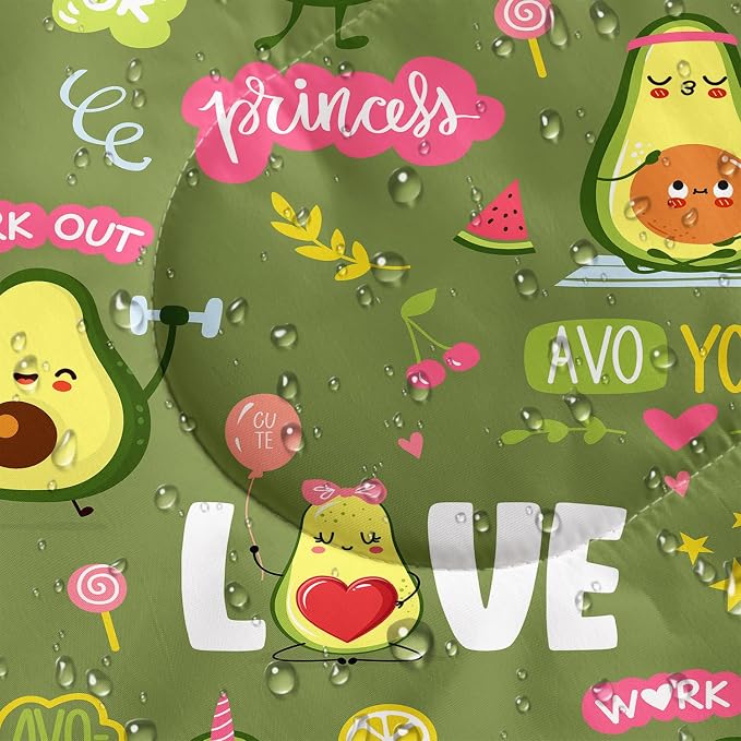 Kawaii Cartoon Avocado