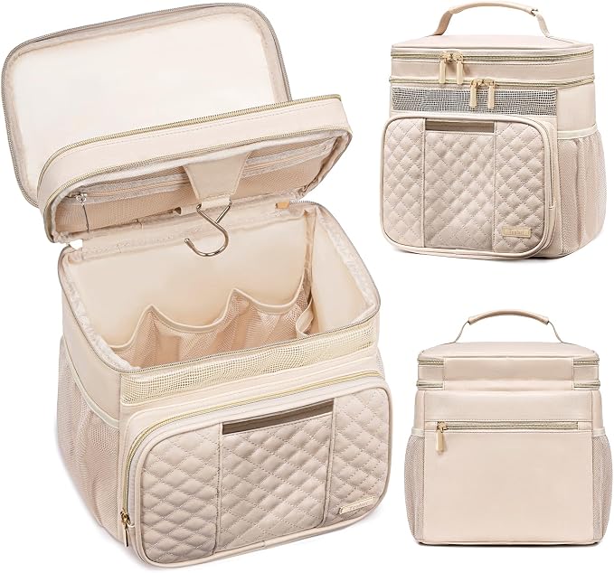Cream White Leather