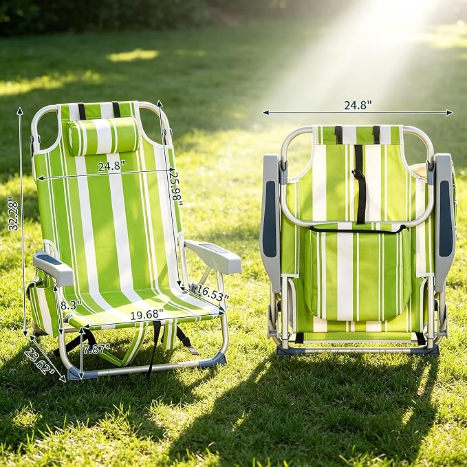 Green & White